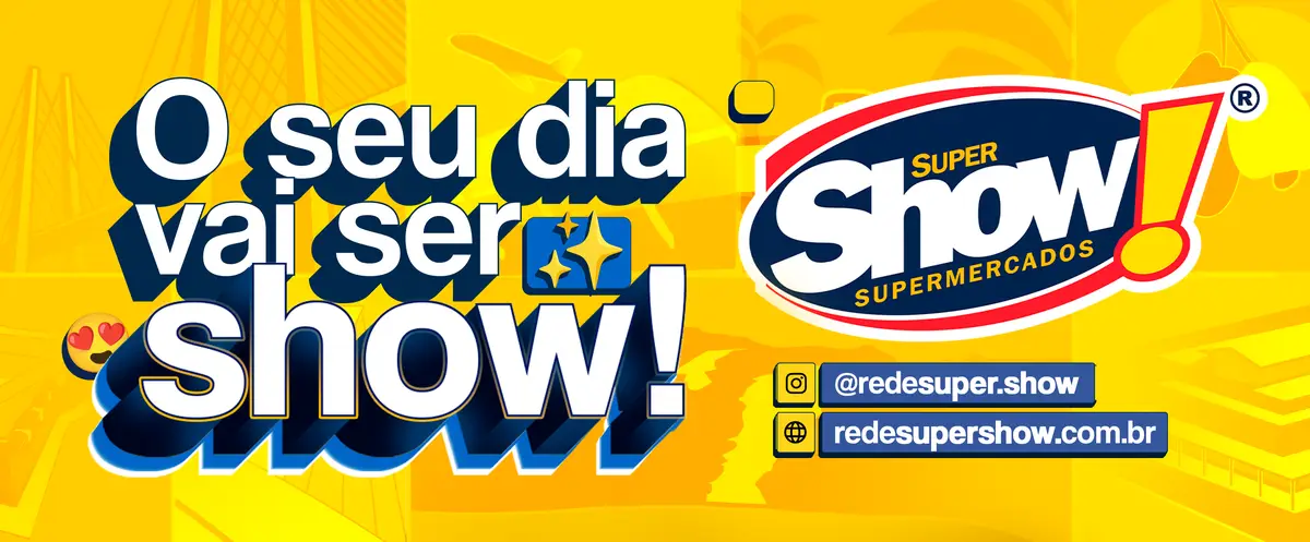 “Todo Dia é Show”: Rede Super Show apresenta nova campanha de 2026 com identidade visual repaginada